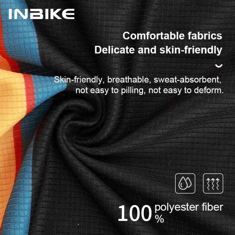 ▥ INBIKE 2025 เสื้อเจอร์ซีย์นักปั่นชายแขนสั้นmoisture