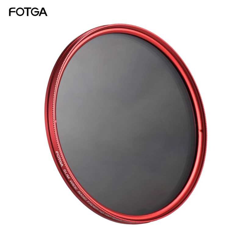 C FOTGA 58Mm 62Mm 67Mm 72Mm 77Mm 82Mm Slim ND Fader Variable Filter Neutral Density Nd2 To Nd400 Re