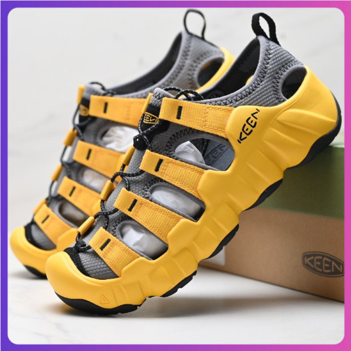 [การประกันคุณภาพ] Koen Newport H2 รองเท้าแตะกีฬา Low-Top กันลื่นทนต่อการสึกหรอสีเหลือง