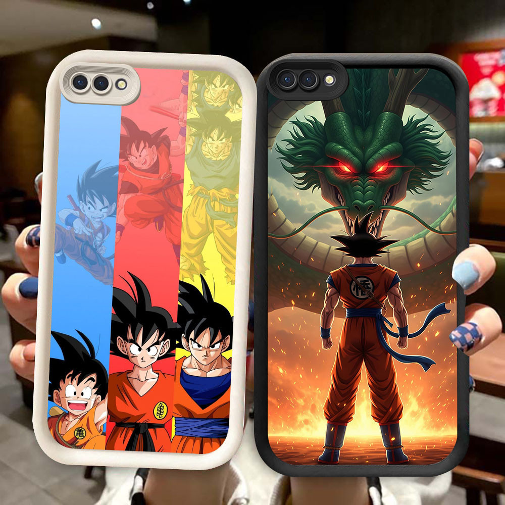 TS-3 Dragon Ball Z ปลอกกันกระแทกสําหรับ OPPO A5 A5X A3S A1K A12E Realme 14 14T C2 C2s