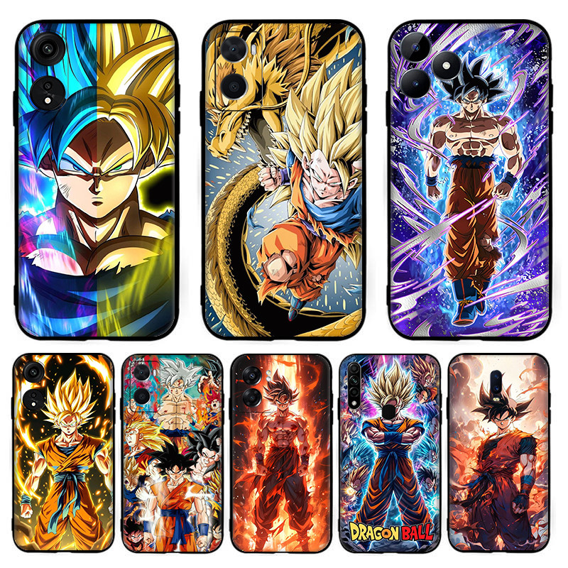 สําหรับ OPPO R9 F1 Plus R9S Reno 2 2Z 2F 3 4 Pro 5 5F Lite 5K Anime Dragon Ball การ์ตูนปลอก 6Y17 สีด