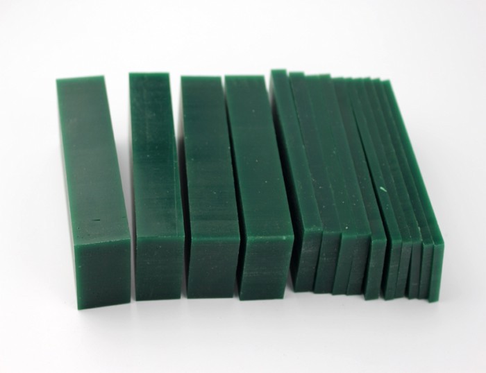 Blue Green Sliced Wax Brick Jewelry Making Engraving Ring Mold Carving Wax Plate Jewellers Model Fe