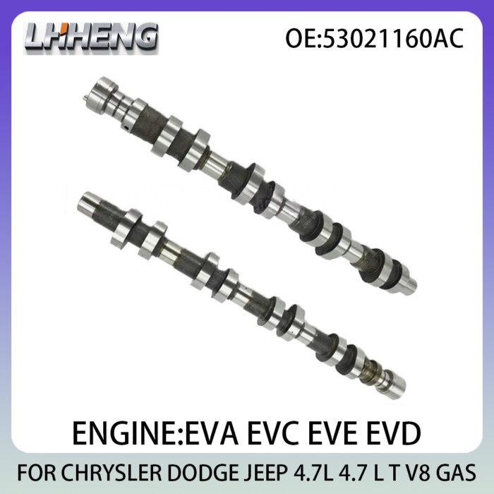Engine right camshaft Kit For CHRYSLER ASPEN DODGE DAKOTA JEEP COMMANDER 4.7L 4.7 L T V8 GAS 97-10