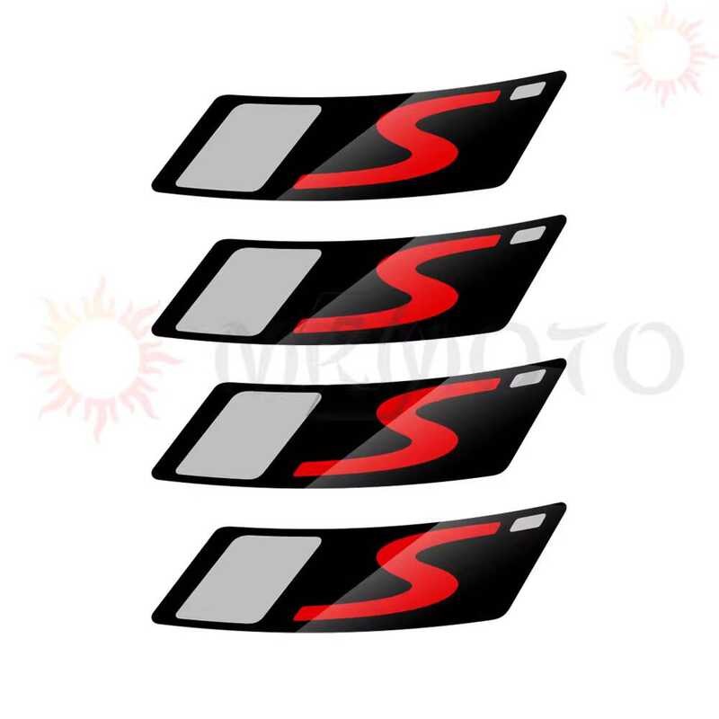 เหมาะสําหรับ VESPA GTS 300 300ie Super sport รถจักรยานยนต์ล้อสติกเกอร์ล้อขอบรูปลอก