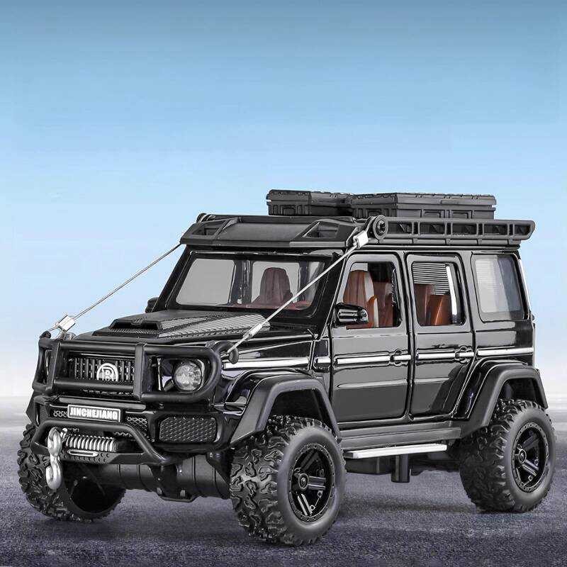 C รถโมเดล Mercedes-Benz G-Class Brabus G550 อัลลอยด์ ของเล่นรถ S รถออฟโรด สำหรับเด็กผู้ชาย