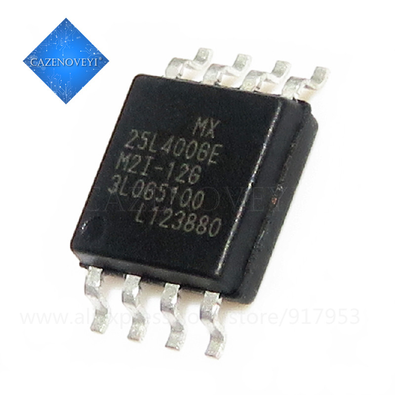 10 ชิ้น MX25L4006EM2I-12G MX25L4006EM1I-12G MX25L4006E 25L4006E 25L4006EM2I-12G 25L4006EM2I SOP-8 ใน