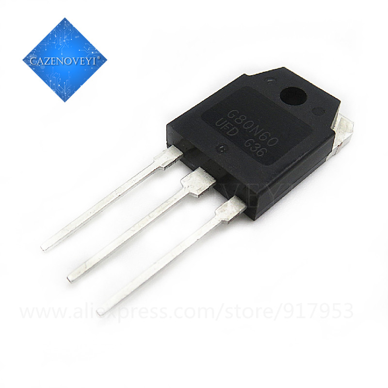5 ชิ้น SGH80N60UFD TO-3P SGH80N60 TO-247 G80N60 G80N60UFD 80N60