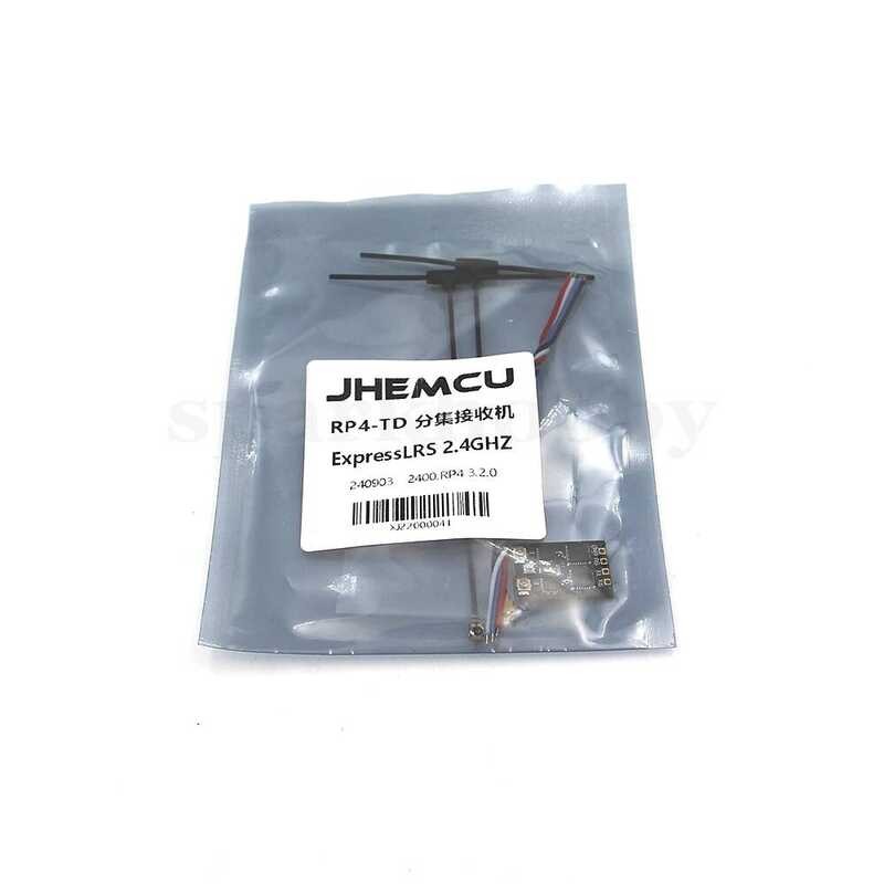 ▥ JHEMCU Rp4-Td ELRS 2.4G ตัวรับสัญญาณความหลากหลาย Expresslrs 2.4Ghz สําหรับ FPV ยาว RC Drone เ