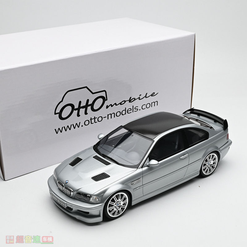 OTTO 1: 18 BMW E46 M3 GTR STREET 354 2001 โมเดลรถเรซิ่นผลิตภัณฑ์สําเร็จรูป