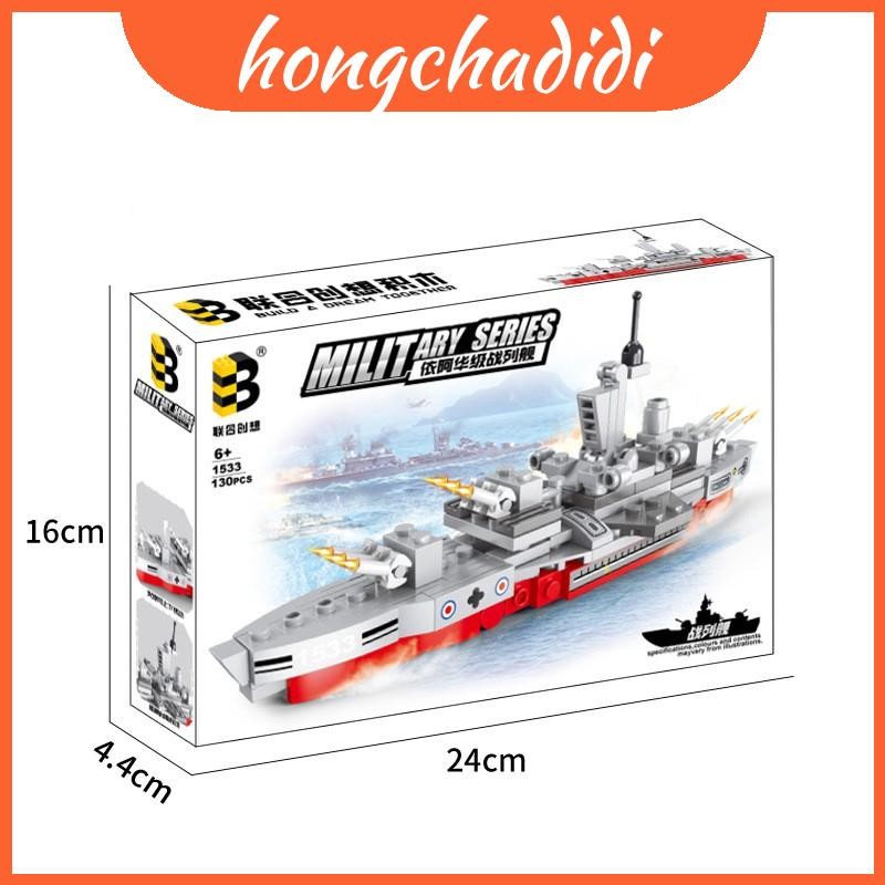 Aircraft Warship Carrier Assembly Building Block สําหรับและเด็กผู้หญิง