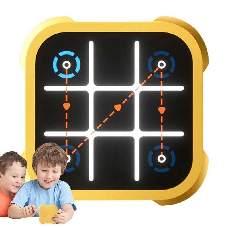 3-in-1 Bolt เกมการศึกษา Memory Growth TIC-TAC-TOE BOLT ปริศนาหมากรุกของเล่นสําหรับเด็กและ s