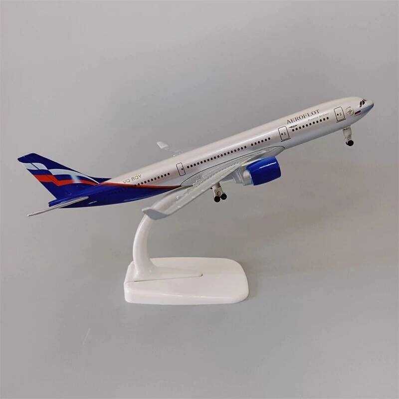 C 20Cm Russia Air Aerot Russian A330 Airbus 330 Airways Aires Metal Alloy Airplane Model Plane Airc