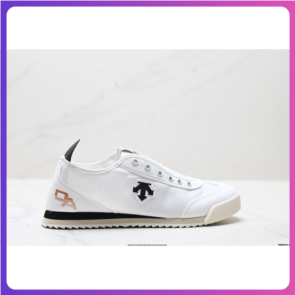 [การประกันคุณภาพ] DESCENTE CHRON TEMPO Sports Casual Shoes รองเท้าผ้าใบ Unisex ยี่ห้อใหม่ 9d3