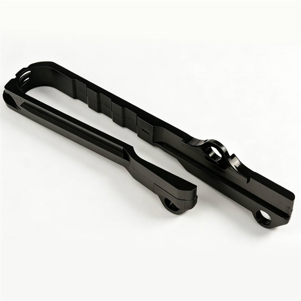 คู่มือเลื่อนโซ่ SwingArm สีดําสําหรับ Suzuki RM125 RM250 RMZ250 RMZ450