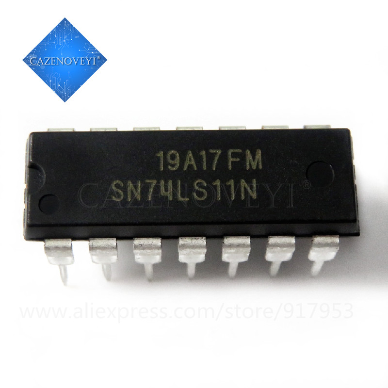 10 ชิ้น SN74LS11N DIP-14 74LS11N 74LS11 ในสต็อก