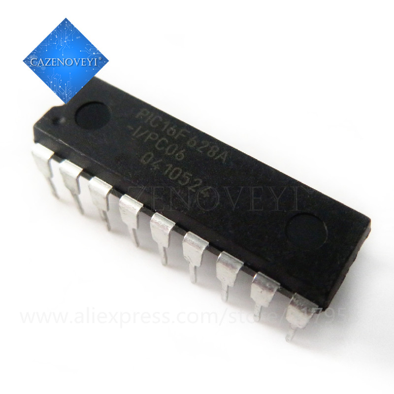 1 ชิ้น PIC16F628A-I/P PIC16F628AIP PIC16F628A 16F628A DIP-18 ในสต็อก