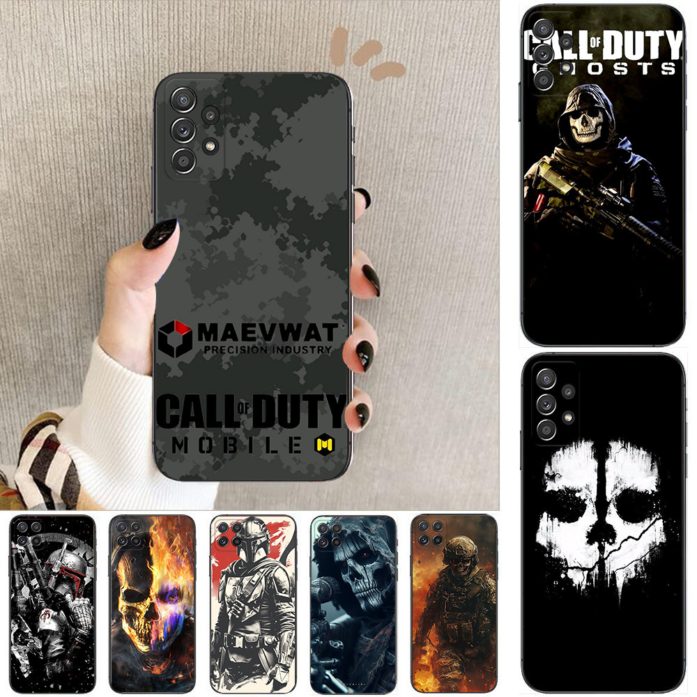 Samsung A22 A55 A56 J4 J6 J8 2018 J4 J5 J6 J7 Prime Plus Core X10 Call of Duty series เคสโทรศัพท์สีด