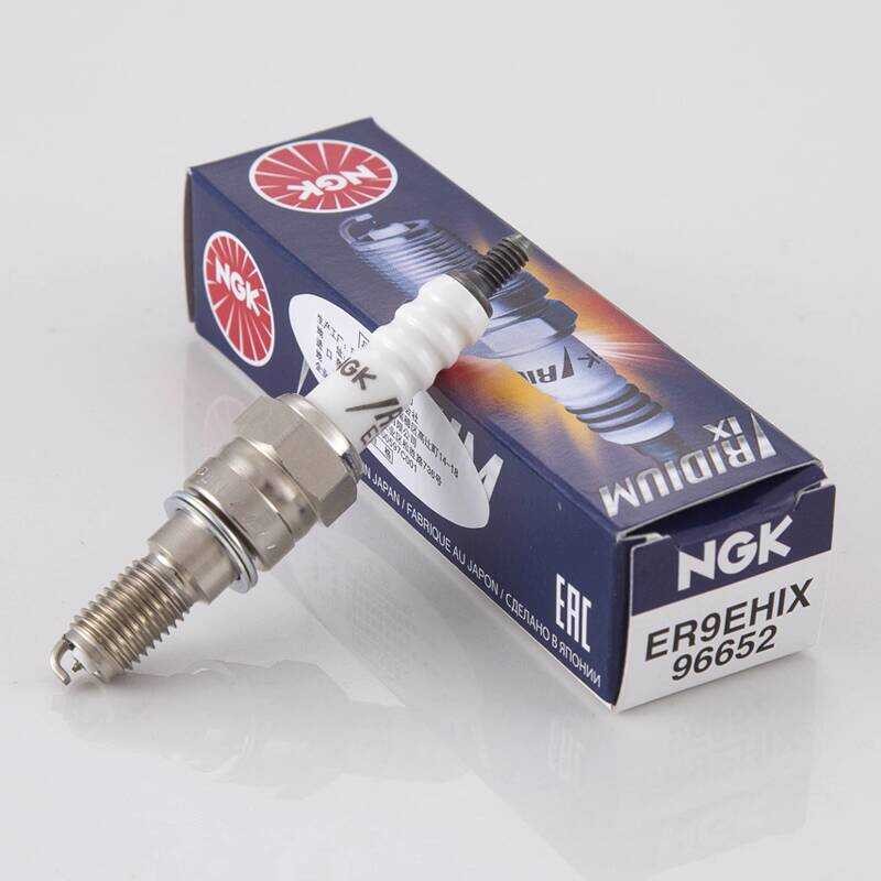 หัวเทียน NGK Iridium ER9EHIX JH9RC Tairong GP1 ใบมีด 400 Excelle 400X RX3S Zongshen 380