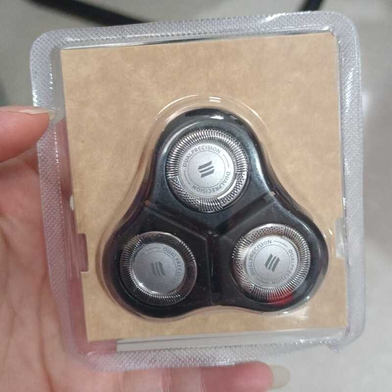 R RQ11 เหมาะสําหรับใบมีดมีดโกน Philips RQ1150 1155 11601168อุปกรณ์เสริมหัวตัด RQ11 ทั้งชุด