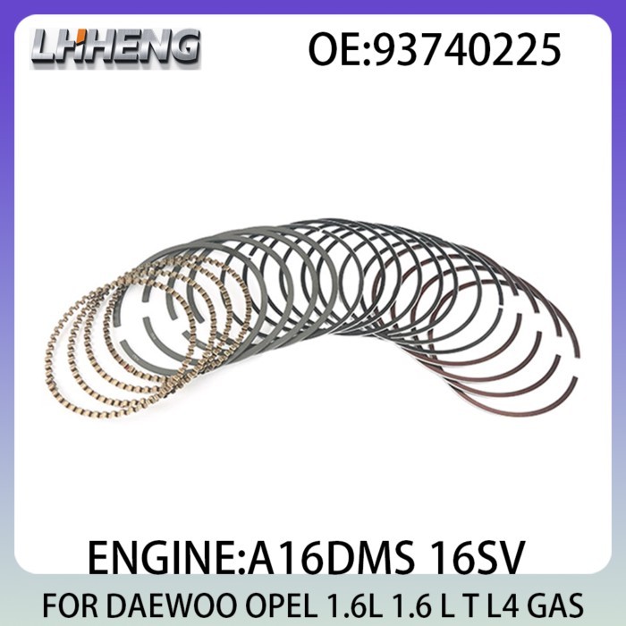 Engine piston rings FOR DAEWOO LACETTI LANOS NUBIRA OPEL ASCONA ASTRA CORSA KADETT 1.6L 1.6 L T L4