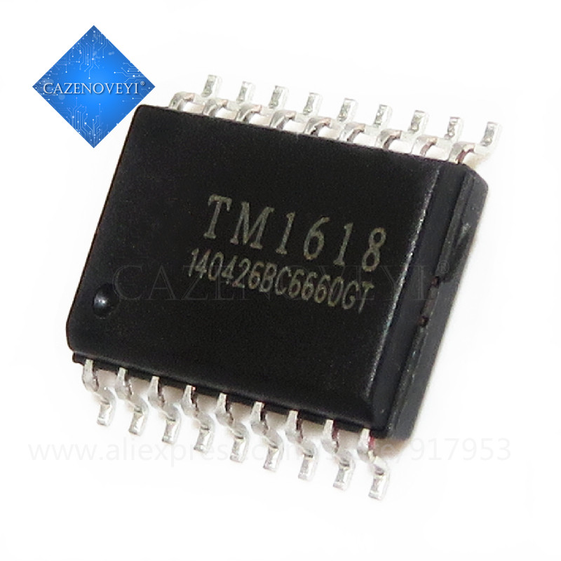 10 ชิ้น TM1618 1638 SOP-18 TM1640 1640 SOP-28 ในสต็อก