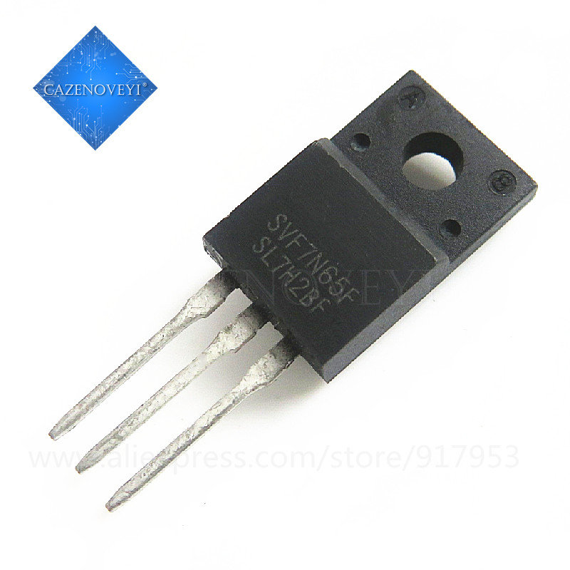 10 ชิ้น SVF7N65F SVF7N60F JCS7N65FB MDF7N65B TO-220F 7A 650V IC
