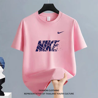 1034 สีดําแขนสั้น ผู้ชาย FASHION OVERSIZE สตรีทแฟชั่น CASUAL COOL คอกลม สีขาว-ดำ เสื้อยืดผู้ชาย ลายการ์ตูน t-shirt