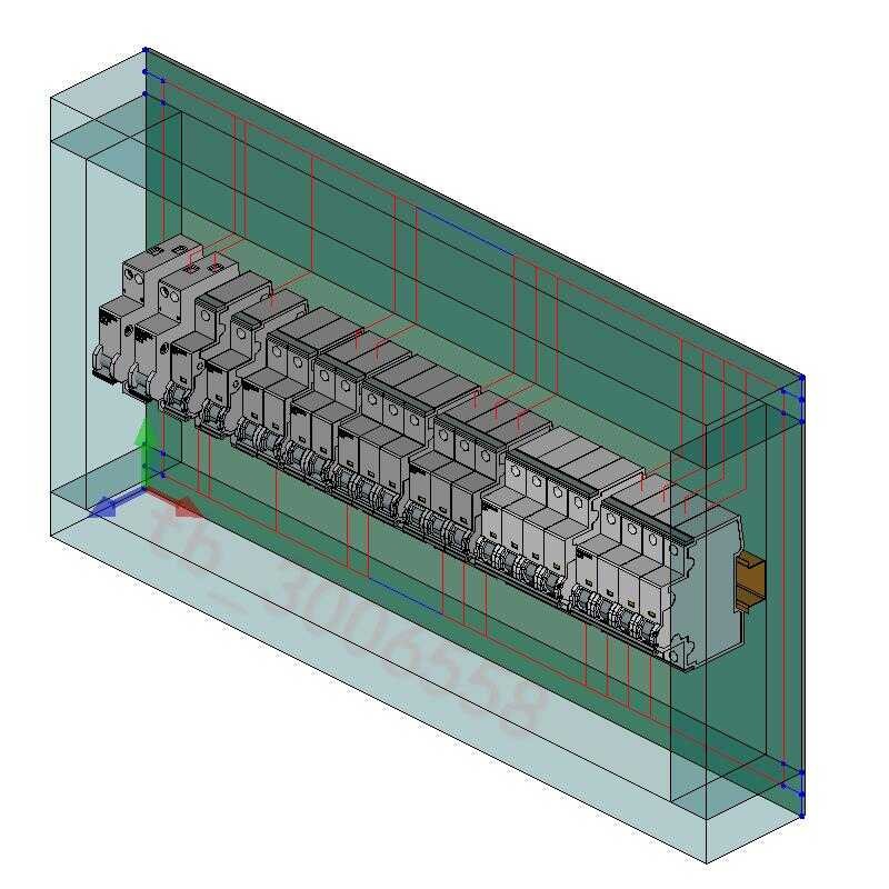 EPLAN อะไหล่ Kusiemun Hollow Circuit Breaker 5SY65 5SY6 หน้าต่าง Macro 2D/3D Macro edz ส่วนประกอบ em