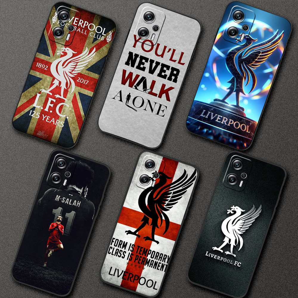 Xiaomi Redmi Note 11T Pro Plus 5G Poco X4 GT SX27 Liverpool เคสโทรศัพท์สีดําแบบนุ่มเคสป้องกัน
