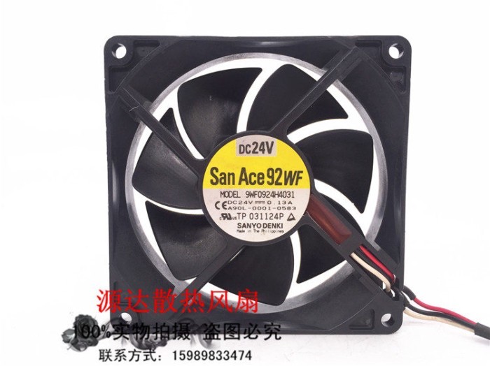 Original A90L-0001-0583 FANUC FANUC System Fan 9WF0924H4031 24V 0.13A