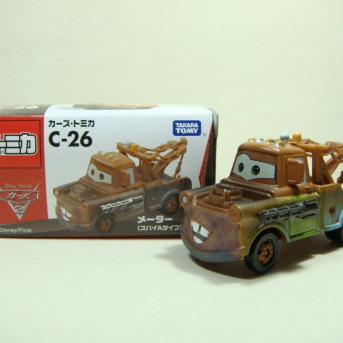 TOMY Domeka Disney C-26 R Us King 2 Cars 2 Die Tooth Whistle Tooth Mark Out of Print Model