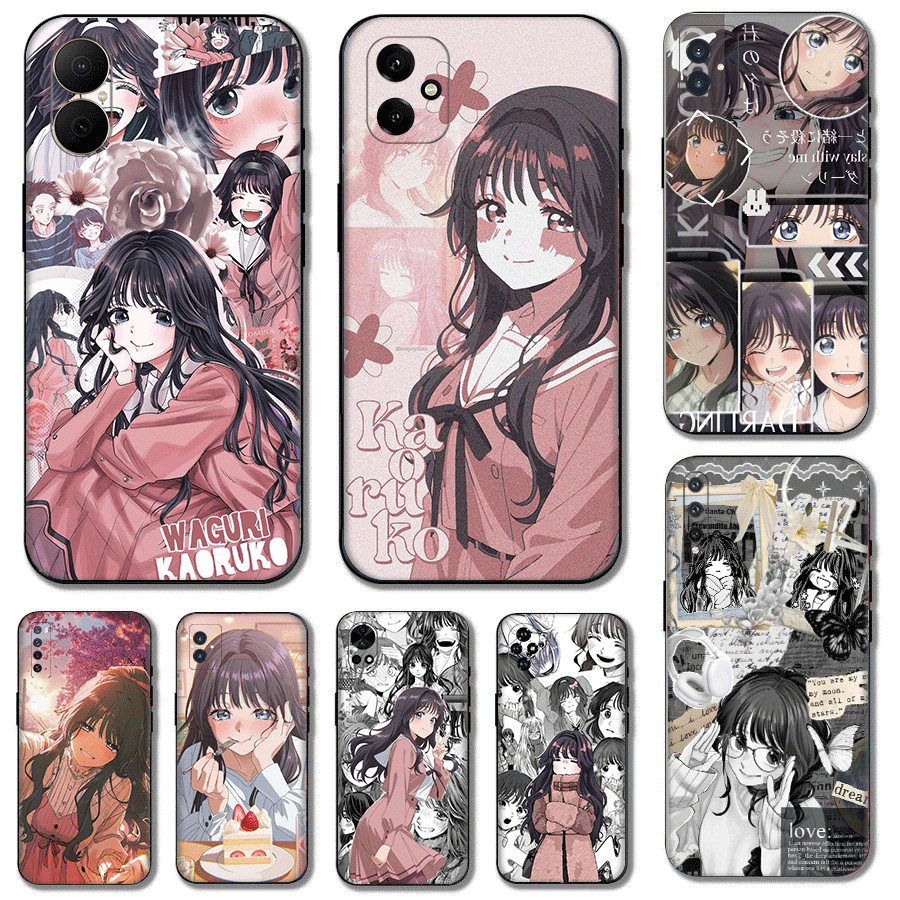 อะนิเมะสาวน่ารัก waguri kaoruko ^ R5 สําหรับ Huawei Y9A Y6 Y5 Y6s Prime Pro Y7 Y9 ความเข้ากันได้เคสโ