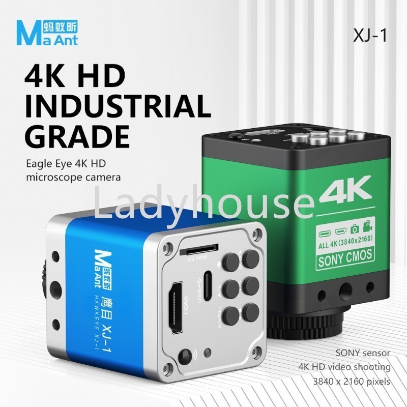 MaAnt Hawk Eye XJ-1 4K HD กล้องจุลทรรศน์กล้อง Type-C Usb ภาพเอาต์พุต 1/2.9 นิ้ว Sony Sensor สําหรับก
