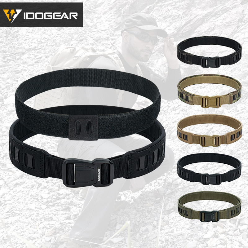 IDOGEAR เข็มขัดยุทธวิธี MOLLE แบบ Quick Release น้ำหนักเบาที่เหมาะสำหรับการใช้งานประจำวัน รหัส 3431