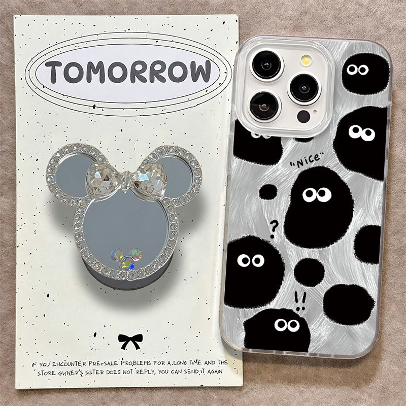 สําหรับ oppo CASE HP Premium Mirror น่ารัก Anti-scratch Softcase เคสกันกระแทก OPPOA15 A16 A17 A31202