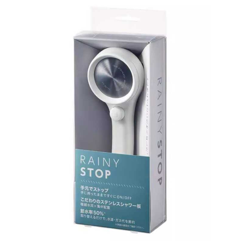 SANEI ญี่ปุ่น SANEI หัวฝักบัวประหยัดน้ําแบบฉีดน้ําแรงดันหัวฝักบัวปุ่มหยุดน้ํา