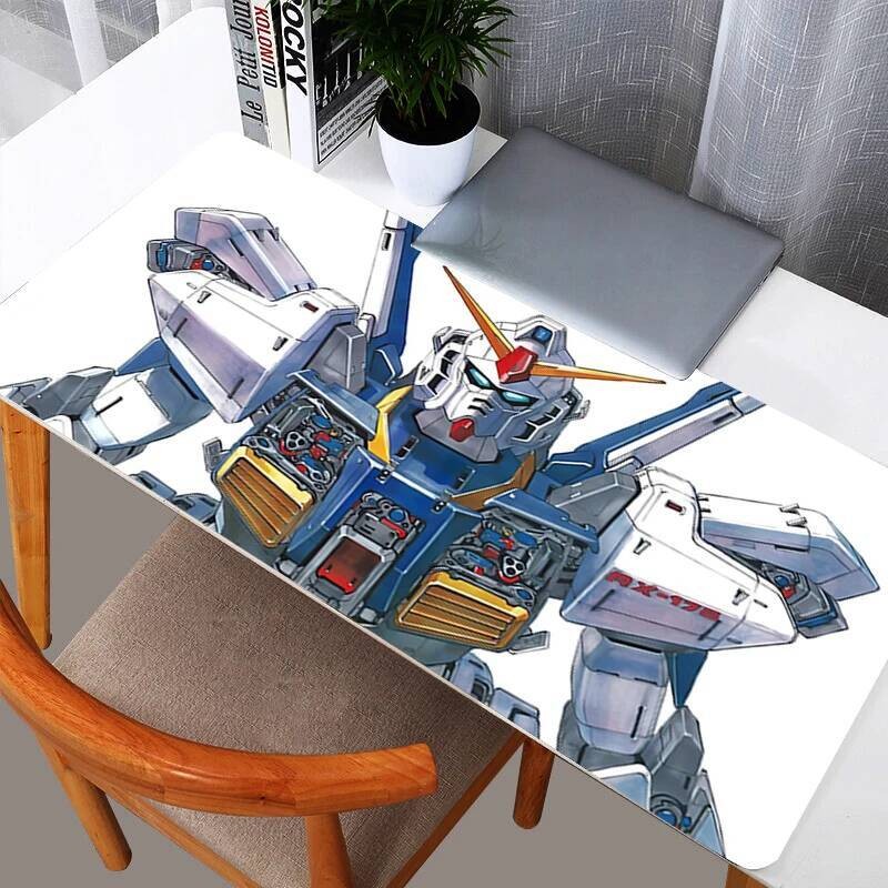 แผ่นรองเมาส์ขนาดใหญ่ Gamer โต๊ะคอมพิวเตอร์โต๊ะโมเดิร์นคีย์บอร์ดแล็ปท็อปพรม XXL Mechanical Warrior Gu