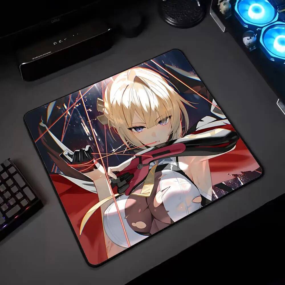 Evelyn ZZZ แผ่นรองเมาส์ยางการ์ตูนแผ่นรองเมาส์ขนาดเล็กคอมพิวเตอร์เดสก์ท็อปสํานักงานคีย์บอร์ด E-sports