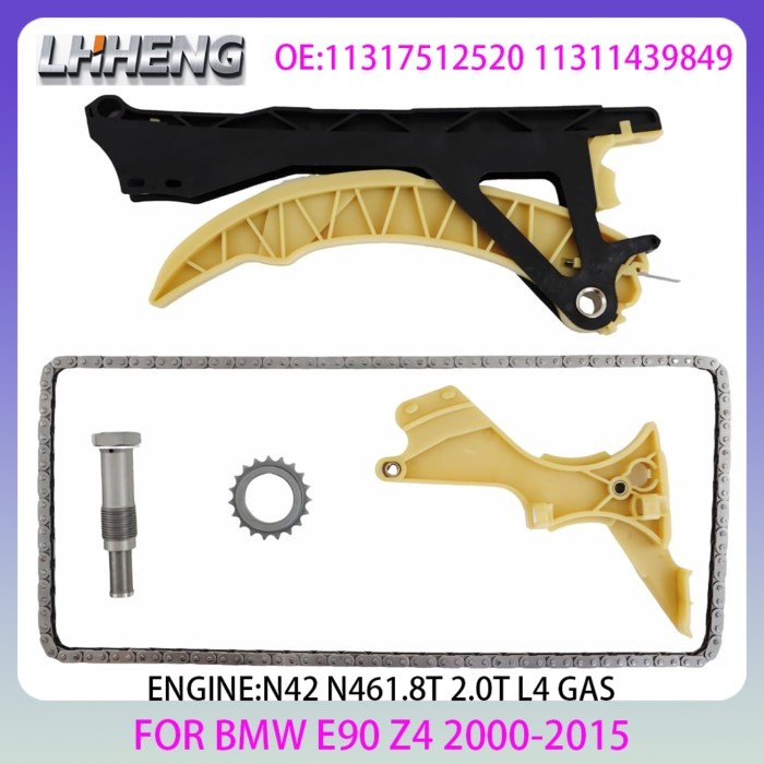 N46 Engine timing chain kit For BMW E81 E87 E88 E90 E46 E60 E84 E83 E85 Z4 X3 1.8L 2.0L 1.8 2.0 L T