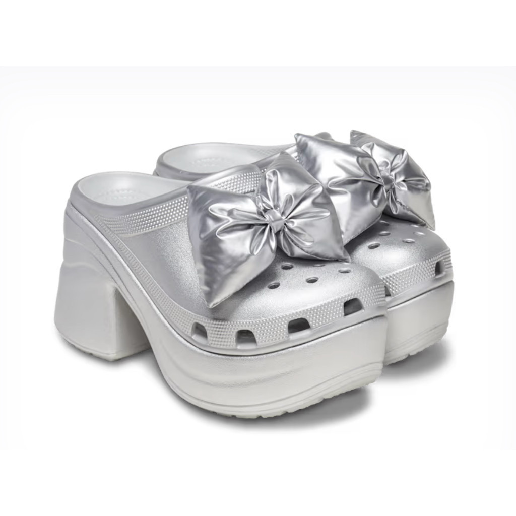 ♞,♘CROCS SIREN CLOG /SIREN HYPER FLORAL CLOGCRS208547  ส้นสุง 9.2cm ของแท้ จากเกาหลี  -พรีออเดอร์ -