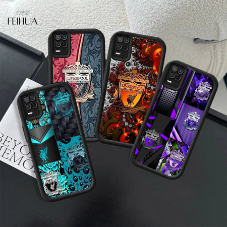 L-Liverpoolฟุตบอลfc HpปลอกชุบใสสําหรับRealme Reno A77s A96 F21S 9i A76 7 A3 A57s 8Z F21 A3X C31 A36 