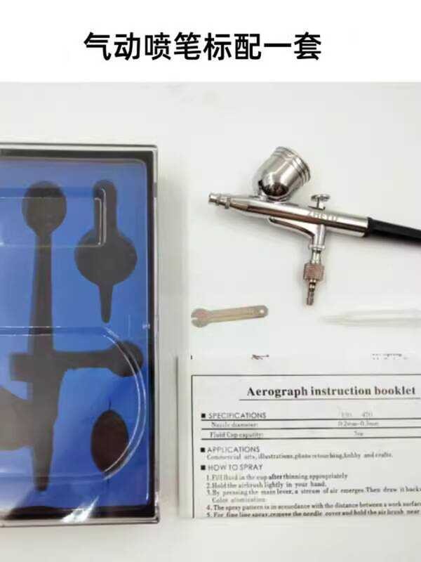 130 Airbrush Coloring Type Paint Air Pump Set Small Art Mini Airbrush Paint Gundam Model Airbrush