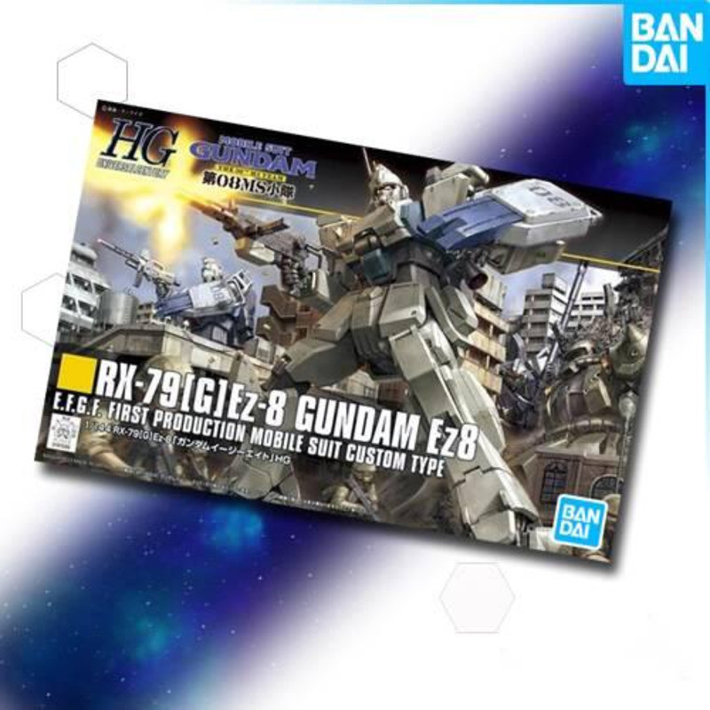 {ของเล่นสดใส} MC Bandai Assembled Model HG H 155 Gundam EZ8 AM Ez8 Airborne Backpack 250911