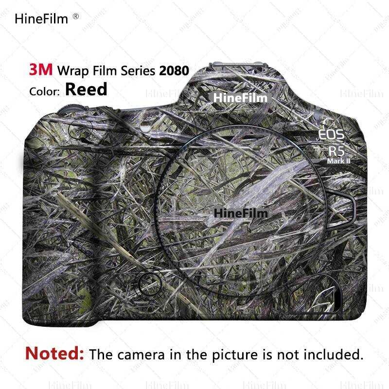 ▥ Hinefilm ผิวสําหรับ R5ii R6ii กล้องรูปลอกผิวสําหรับ Canon Rf100-500 เลนส์สติกเกอร์ 100500 ผ้า