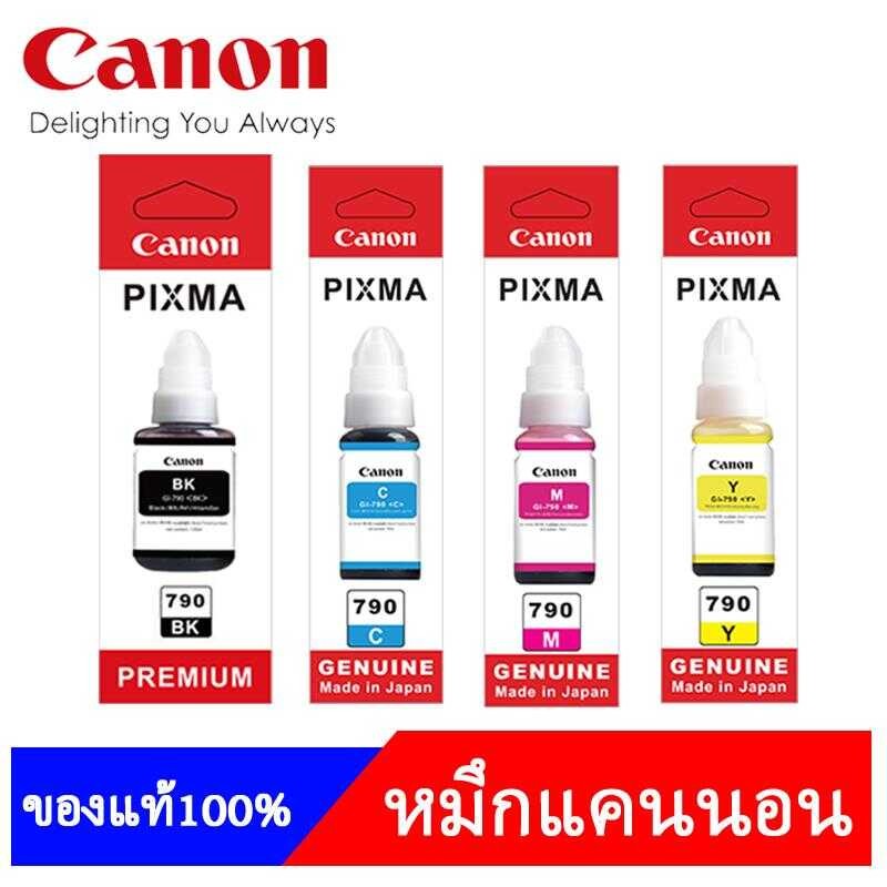 ห ม ึ ก แ ค น อ C A N O ท ้ ร ุ ่ G L - 7 9 0 ส ี เ า ะ B K + M Y 1 / 2 3 4 ำ ั บ （ ข ง % ） D