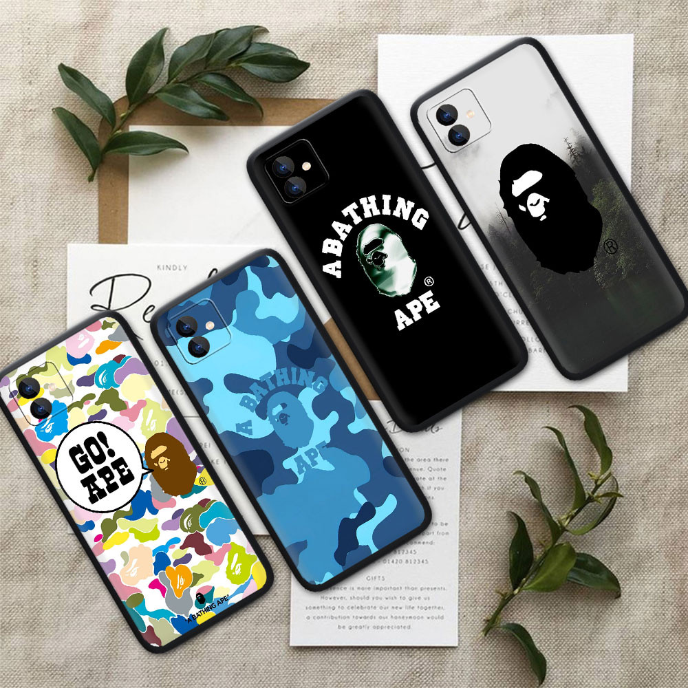 Samsung Galaxy A51 A52 A52S A53 A54 A71 A72 A73 A41 A42 Soft TPU Back Shell 7Z9L BAPE เคสโทรศัพท์