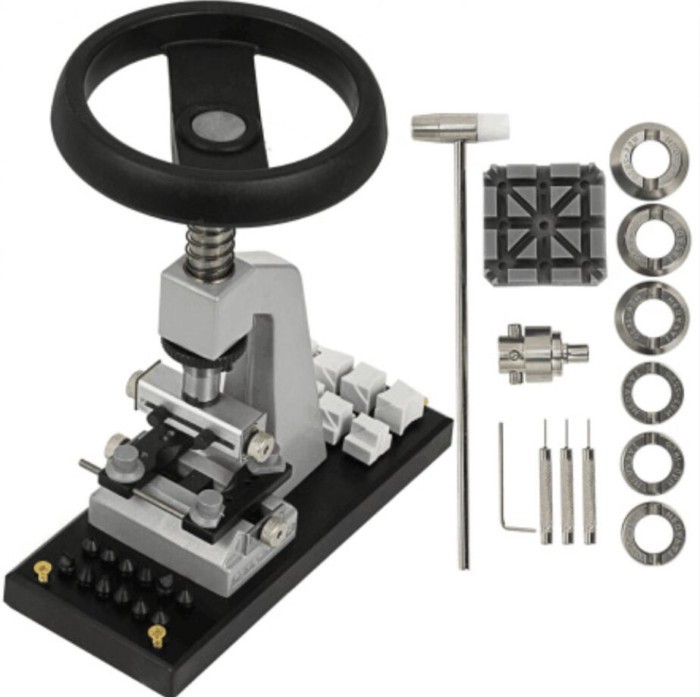 5700 Adjustable Watch Case Back Opener Unlock Caseback Machine Screw Oyster Style Watch Repair Tool