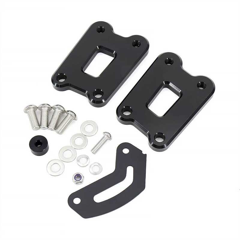 ▥ ใหม่สําหรับ YAMAHA Mt09 Fz09 Fz-09 Mt-09 Mt09 Fz09 รถจักรยานยนต์ EVO Passenger Footrests รองร