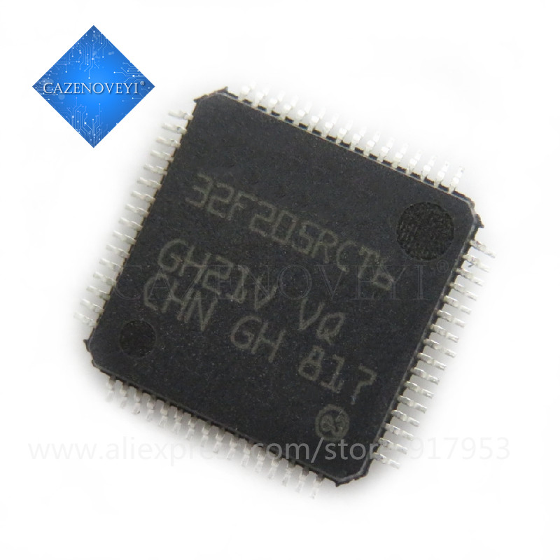 1 ชิ้น STM32F205RCT6 STM32F205RET6 STM32F205 STM32F QFP-64 ในสต็อก