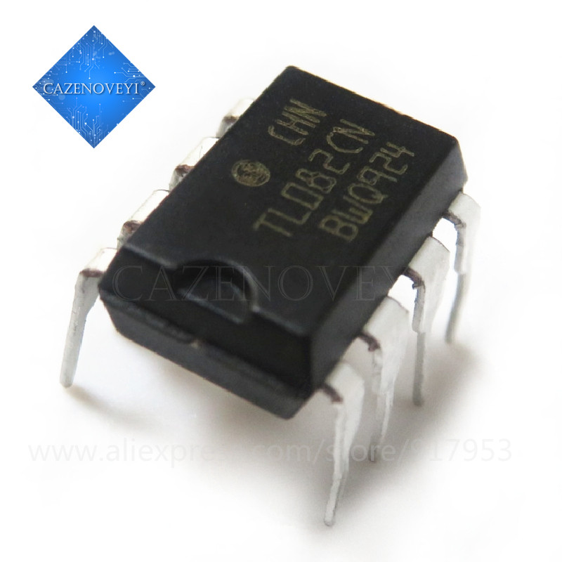 10 ชิ้น TL082CN TL082CP TL082C TL082 = NJM082D JRC082D 082D NJM082BD 082BD DIP-8 ชิป IC